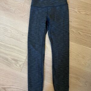 Lululemon Align cropped leggings graphite gray size 4